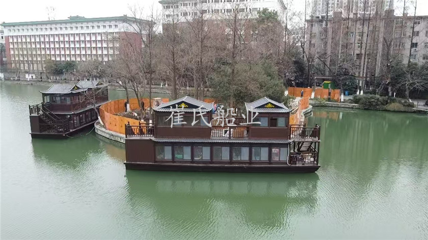 16米双层餐饮船